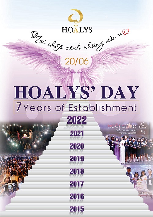 Sự kiện kỷ niệm 7 năm thương hiệu Hoalys
